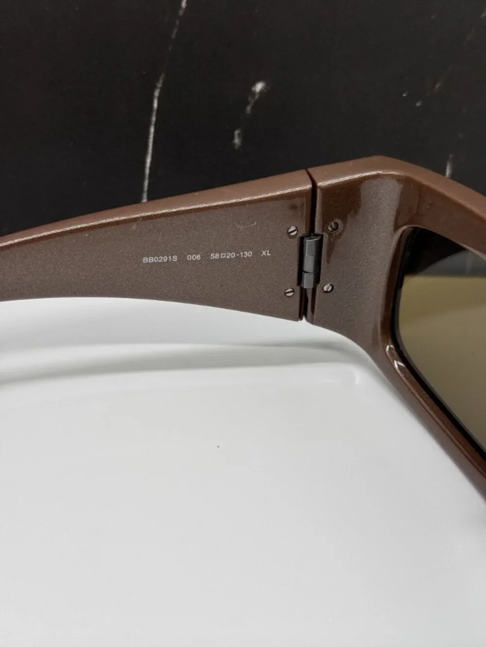 NEW BALENCIAGA BB0291S 006 BROWN WOMEN SUNGLASSES BALENCIAGA EYEWEAR - Picture 7 of 9